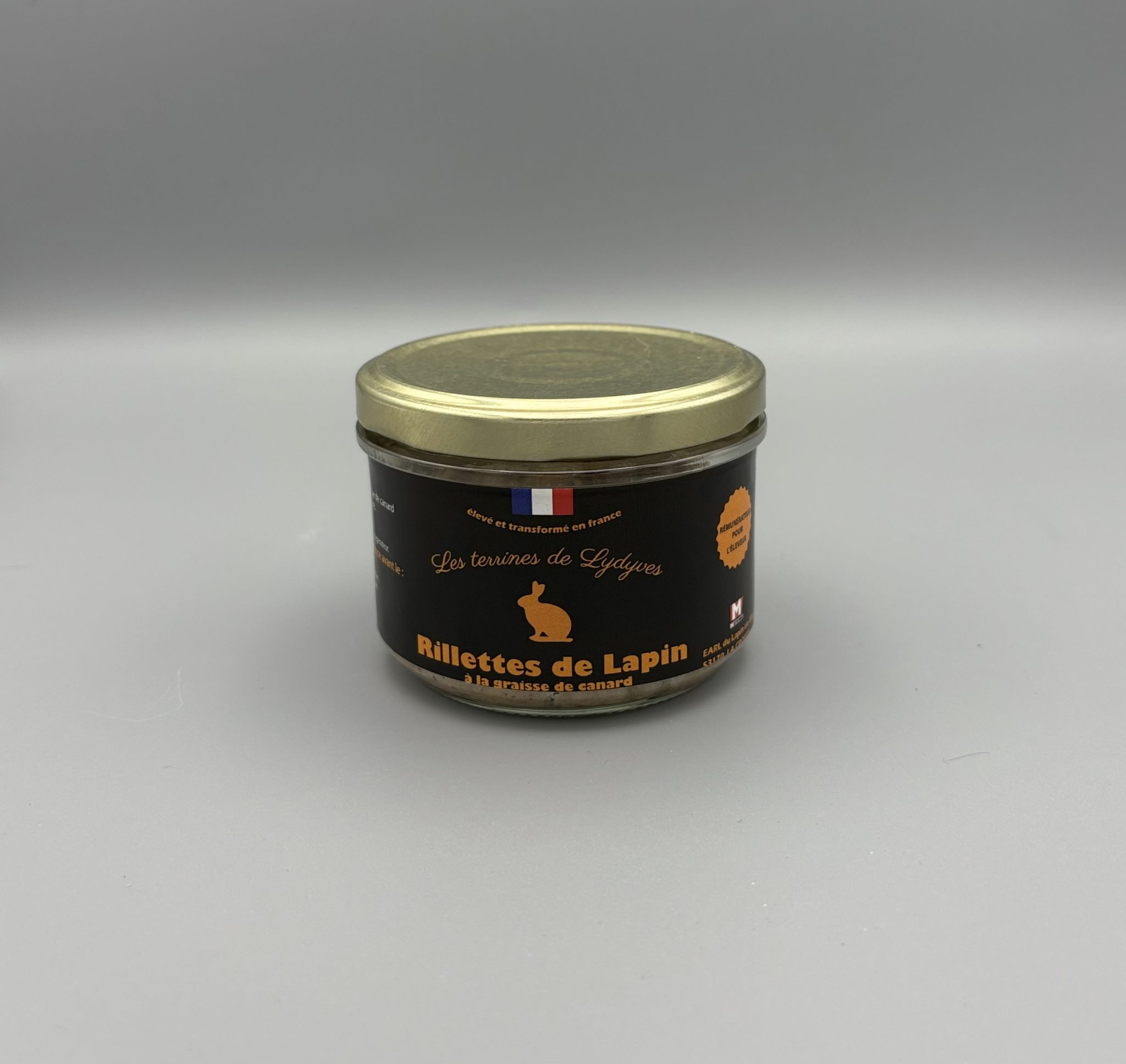 Rillettes de Lapin Artisanales - 180gr