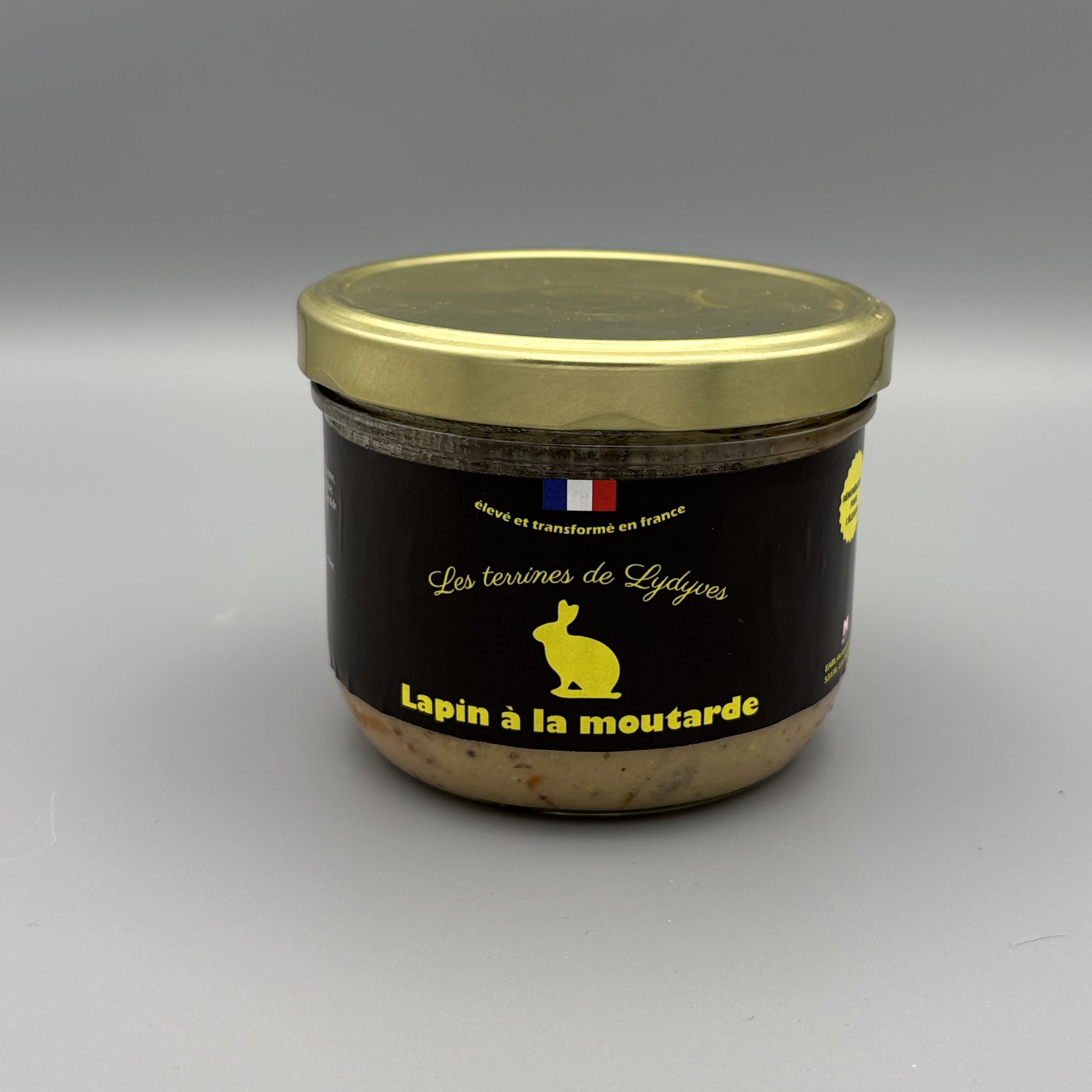 Lapin à la moutarde artisanal