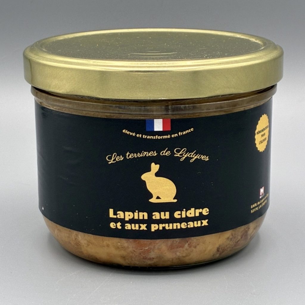 Lapin au cidre et aux pruneaux