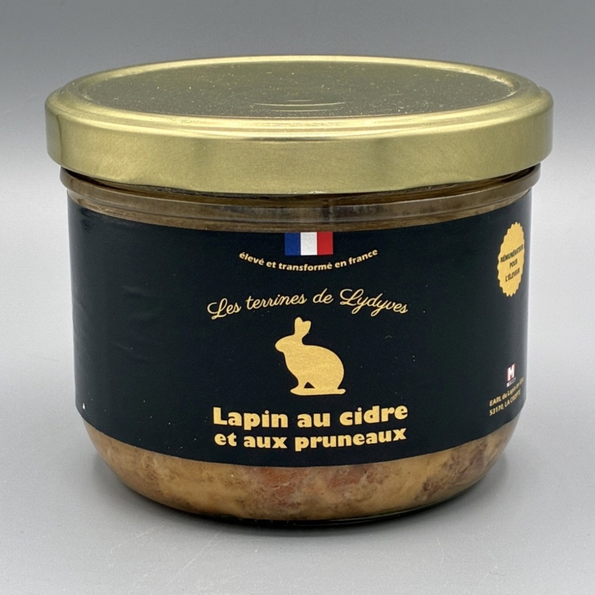 Lapin au cidre et aux pruneaux